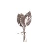 Buchet frunze decorative 41cm – Argintiu  