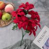 Buchet poinsettia 36cm – Roșu  