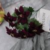 Buchet poinsettia 36cm – Bordeaux  