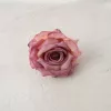 Cap de floare de trandafir din mătase, 8cm - Roz închis