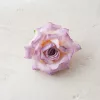 Cap de floare de trandafir din mătase, 8cm - Mov deschis