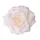 Cap de floare de trandafir din mătase, 8cm - Ecru