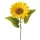 Buchet de floarea-soarelui din mătase, 37cm - Galben