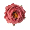 Cap de floare de bujor din mătase, 10cm - Roz închis