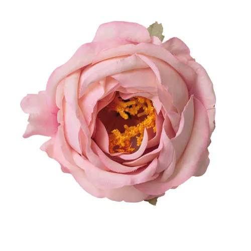 Cap de floare de bujor din mătase, 10cm - Roz deschis