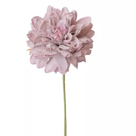 Tulpină de dalie din mătase, 28.5cm - Mov