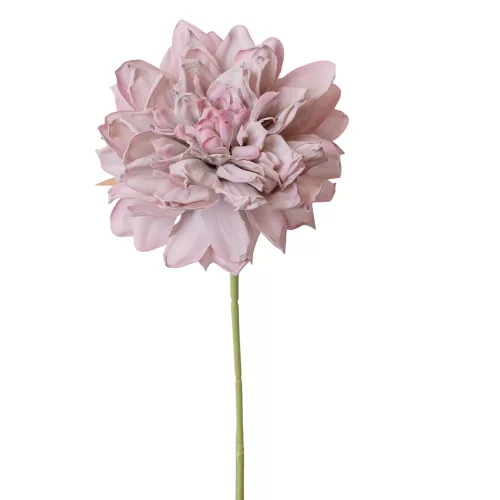 Tulpină de dalie din mătase, 28.5cm - Mov