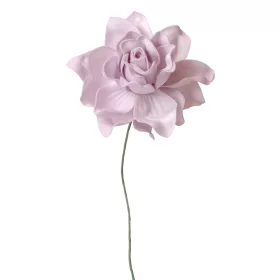 Tulpină de gardenie din mătase, 24cm - Mov deschis