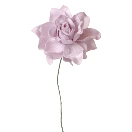 Tulpină de gardenie din mătase, 24cm - Mov deschis