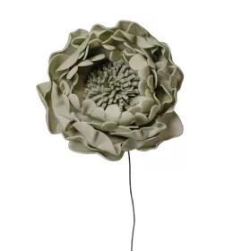 Tulpină de bujor din mătase, 26cm - Verde