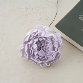 Tulpină de bujor din mătase, 26cm - Mov deschis