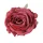 Cap de floare de trandafir din mătase, 9cm - Bordo