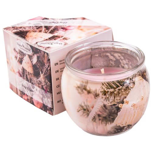 Holy Night lumânare parfumată cu miros de flori dulci în pahar  