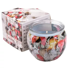   "Under the Tree" lumânare parfumată cu aromă de zmeură condimentată, pahar