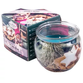   "Make a Wish" lumânare parfumată cu aromă de brad, pahar