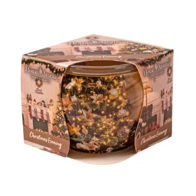 Ajun de Crăciun, lumânare parfumată, pahar