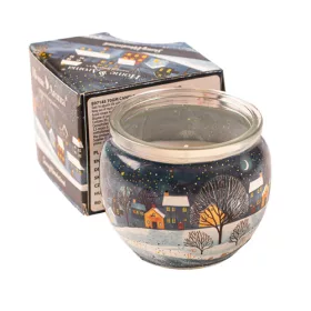 Țara Minunilor Înghețată, lumânare parfumată, pahar