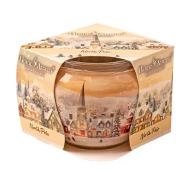 Polul Nord, lumânare parfumată, pahar