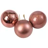 6 buc. set globuri de Crăciun 6cm - Rose Gold