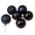 Set globuri de Crăciun 6 buc. 6 cm – Albastru închis  