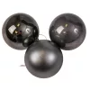 6 buc. set globuri de Crăciun 8cm - Grafit