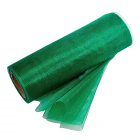 Rolă Organza 12cm x 10m - Verde închis