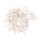 Set decorativ de Crăciun decorațiuni mixte din lemn 35 - 45cm 12 buc. – Alb