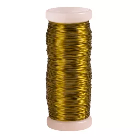 Sârmă decorativă 0.3 mm x 80 m, 50 g - Verde deschis