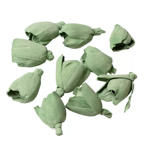 Lalea Shola 6cm 10buc./pachet - Verde Salvie