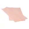 Foaie folie mată cu ramă, ușor translucidă 57 x 57cm, 20buc. - Roz pudrat