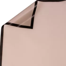   Foaie folie mată cu ramă, ușor translucidă 57 x 57cm, 20buc. - Negru