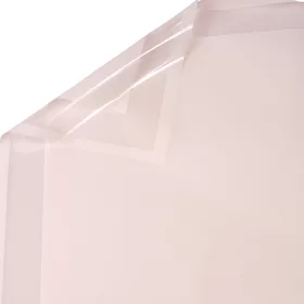   Foaie folie cu ramă transparentă 57 x 57cm, 20buc. - Alb lucios