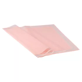   Foaie folie cu ramă transparentă 57 x 57cm, 20buc. - Roz pudrat lucios