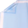 Foaie folie cu ramă transparentă 57 x 57cm, 20buc. - Albastru deschis lucios