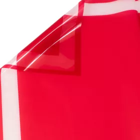   Foaie folie cu ramă transparentă 57 x 57cm, 20buc. - Bordo lucios