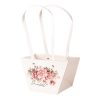 Set 10 pungi pentru flori cu text „Sok szeretettel” 20(h) x 12(l) x 12(a) cm