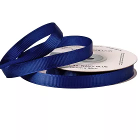 Panglică rips 10mm x 20m - Albastru marin