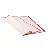 Folie cu margine rose gold 58 x 58cm, 20 buc - Alb