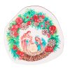 5buc. Tăbliță decorativă de Crăciun sublimată 5cm