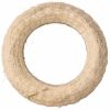Bază de coroniță din paie îmbrăcată în sisal 15cm/3cm – Alb