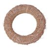 Bază de coroniță din fân acoperită cu sisal 15cm/3cm – Bej