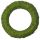 Bază de coroniță din paie îmbrăcată în sisal 15cm/3cm – Verde
