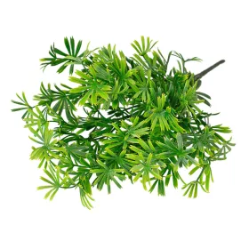 Tufă decorativă, 7 fire, 34cm înălțime - Verde mediu