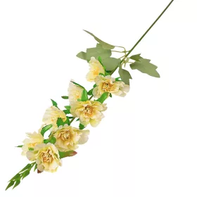 Ramură cu flori artificiale, 76cm - Crem