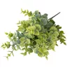 Buchet de eucalipt, 5 ramuri, 37cm - Verde / Verde deschis