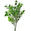 Buchet de eucalipt, 7 ramuri, 34cm - Verde închis