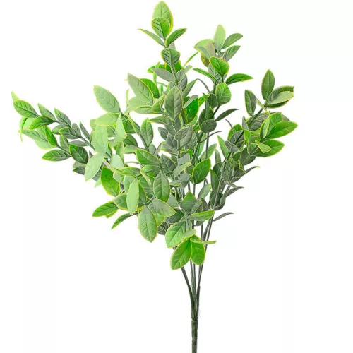 Buchet de eucalipt, 7 ramuri, 34cm - Verde deschis