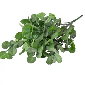 Buchet de eucalipt, 7 ramuri, 34cm - Verde închis