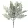 Buchet de ferigă, 7 ramuri, 41cm - Verde / Alb