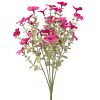 Buchet de flori artificiale din mătase, 40cm - Ciclam